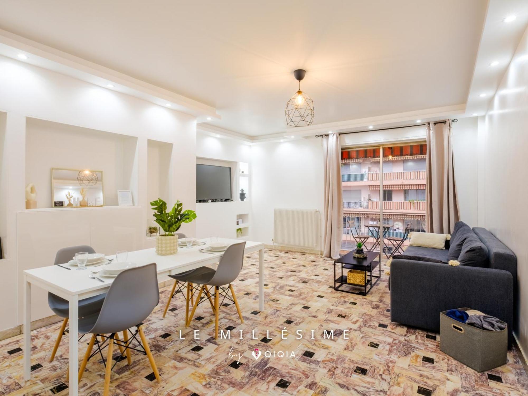 Le Millesime ~ Vue ~ Balcon ~ Parking Apartment Cagnes-sur-Mer Ngoại thất bức ảnh