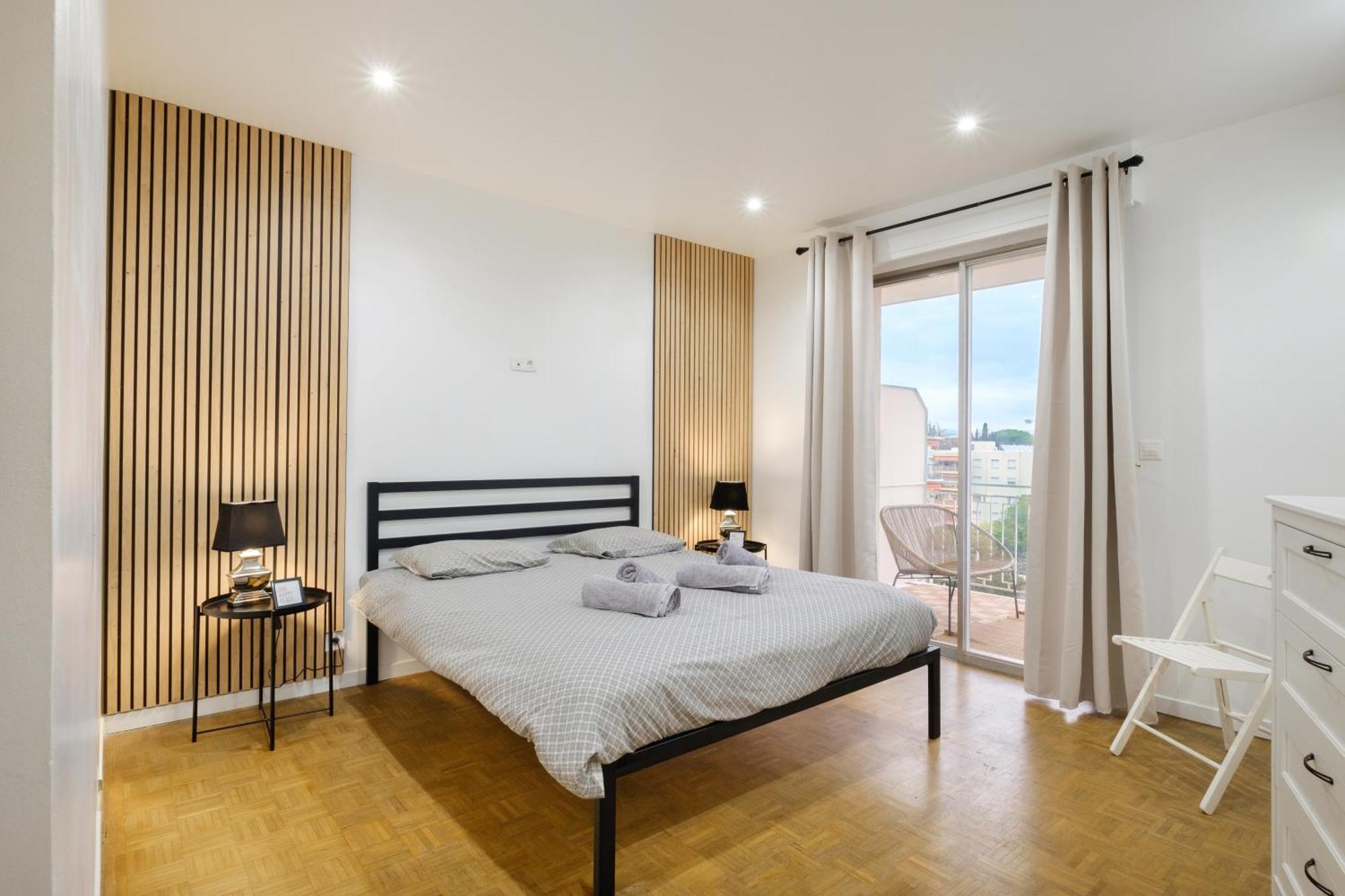 Le Millesime ~ Vue ~ Balcon ~ Parking Apartment Cagnes-sur-Mer Ngoại thất bức ảnh