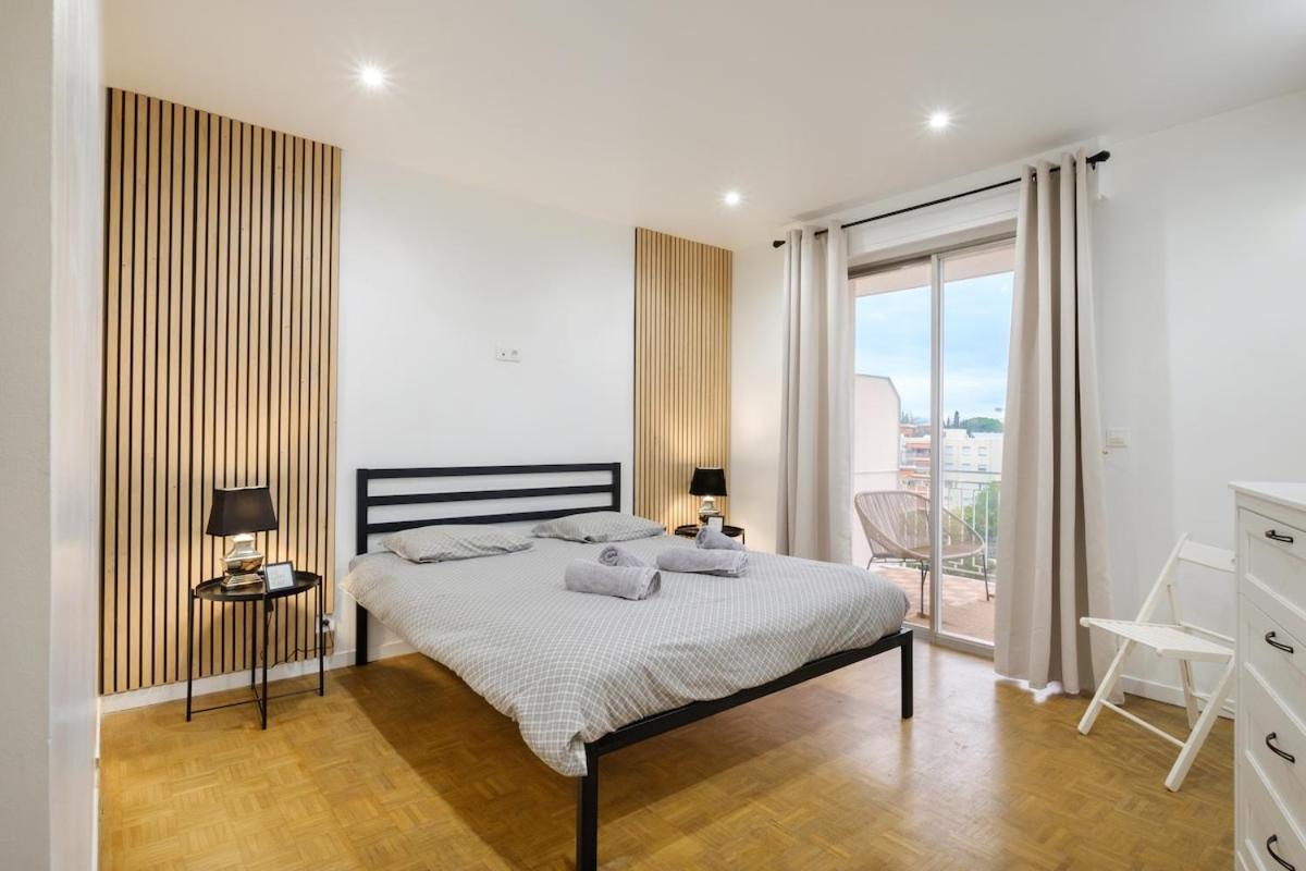 Le Millesime ~ Vue ~ Balcon ~ Parking Apartment Cagnes-sur-Mer Ngoại thất bức ảnh