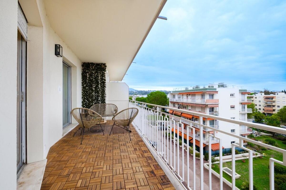 Le Millesime ~ Vue ~ Balcon ~ Parking Apartment Cagnes-sur-Mer Ngoại thất bức ảnh